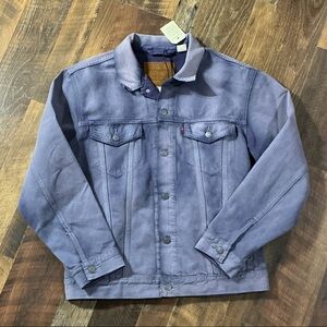 Levi's Lavender Relaxed Fit Trucker Jacket - Size S - NWT